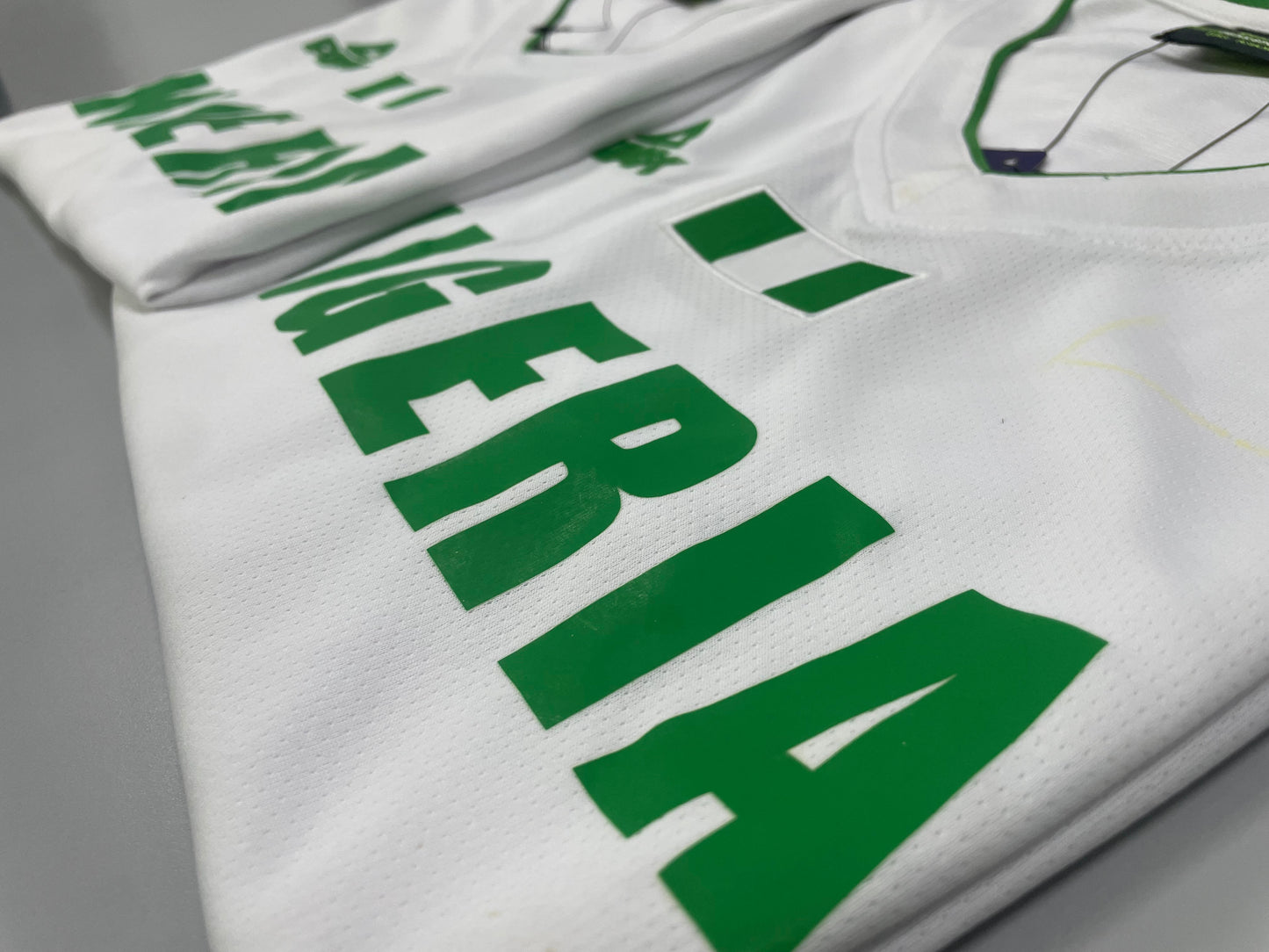 Nigeria Basketball Jersey (White)