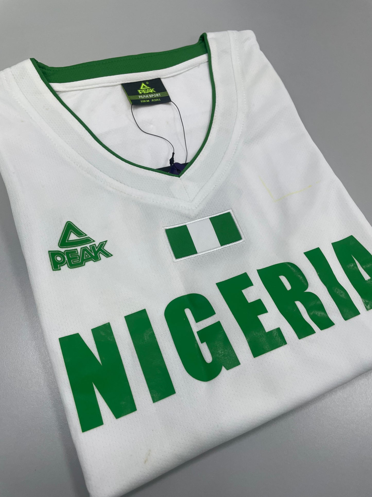 Nigeria Basketball Jersey (White)