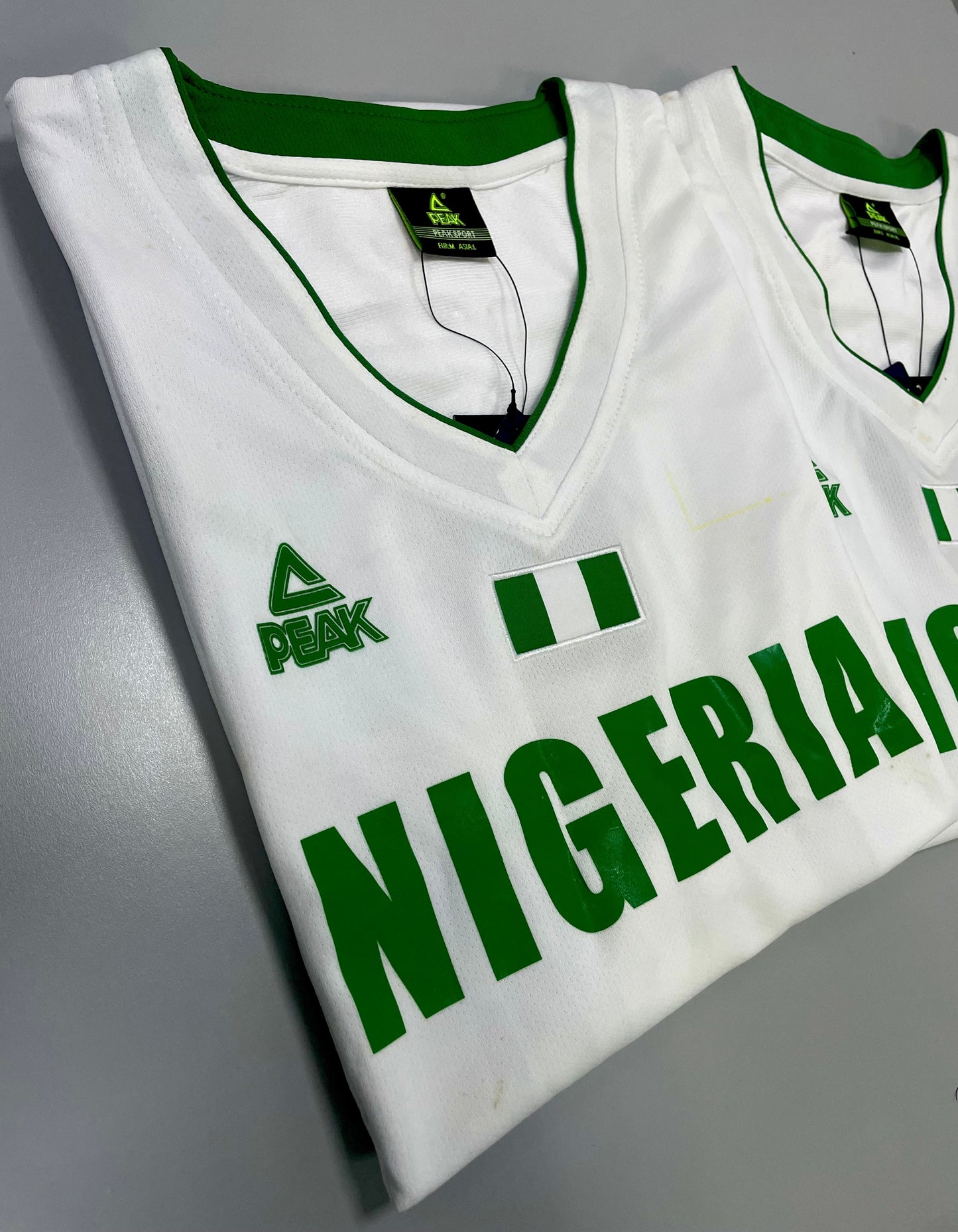 Nigeria Basketball Jersey (White)