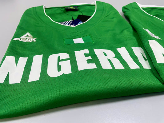 Nigeria Basketball Jersey (Green)