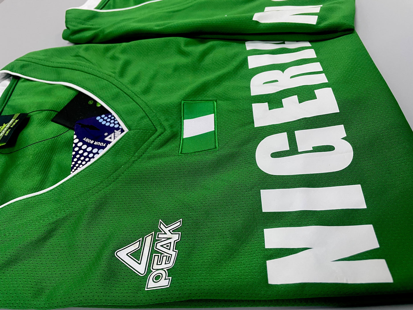 Nigeria Basketball Jersey (Green)