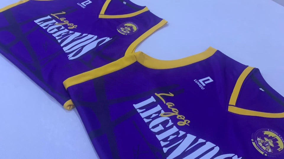 Lagos Legends Jersey (Purple)