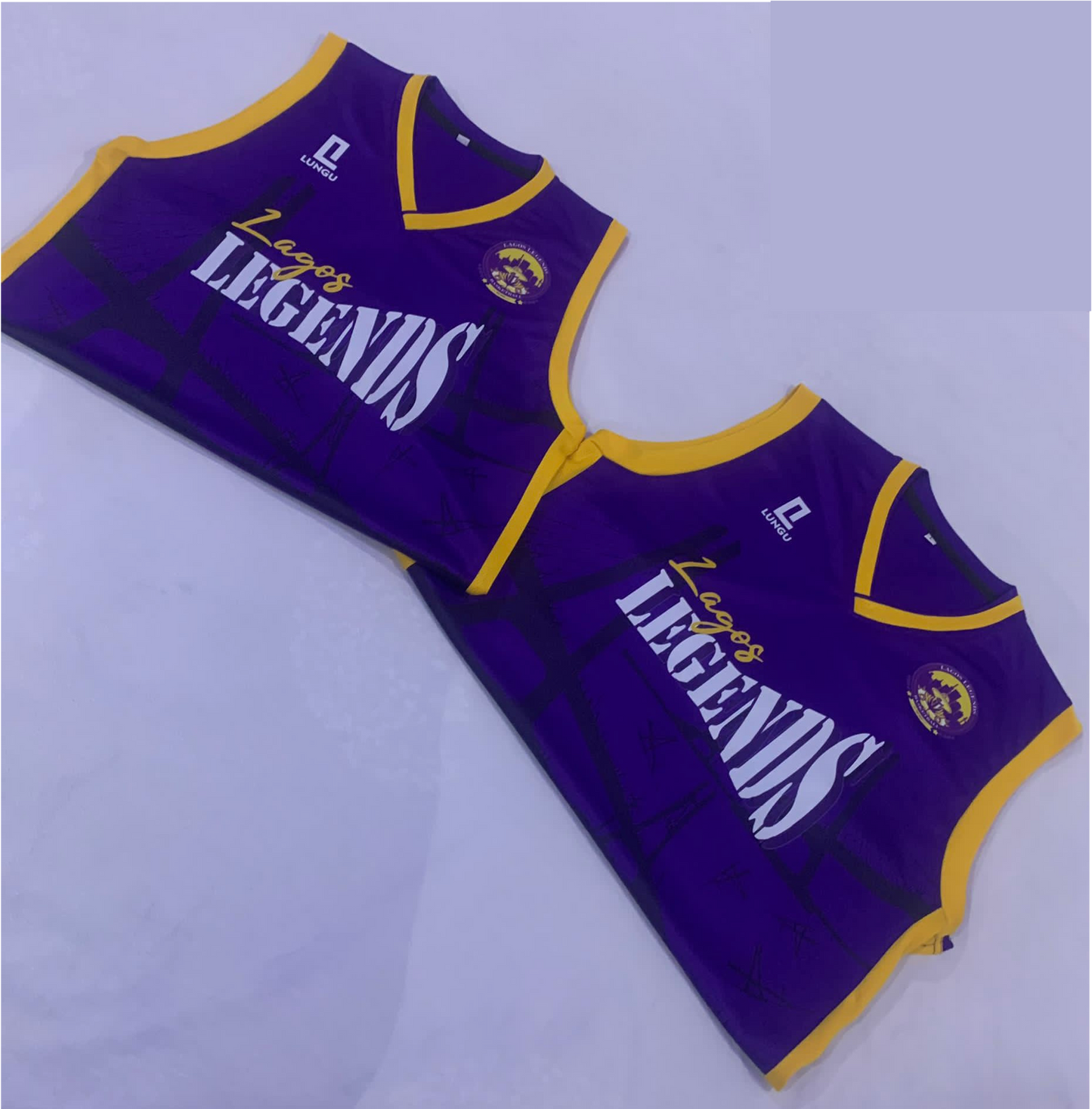 Lagos Legends Jersey (Purple)