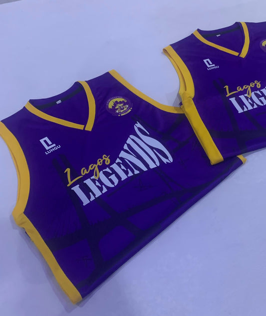 Lagos Legends Jersey (Purple)